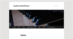 Desktop Screenshot of jewkesusedpianos.com